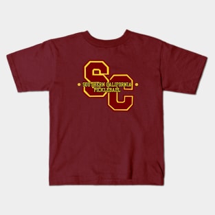 SoCal Pickleball Varsity Logo Wear Kids T-Shirt